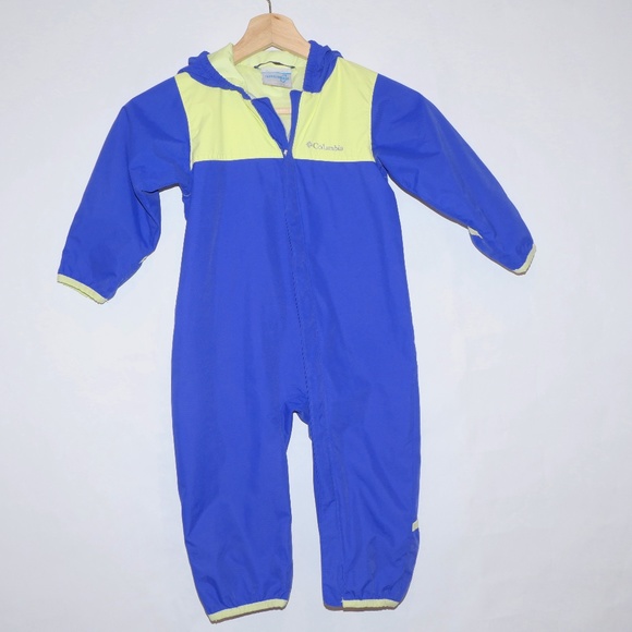 Columbia Jackets & Coats Columbia Interchange Blue Neon Green Baby